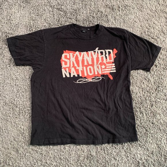 Mens Large Skynard Nation Concert Tee - Picture 1 of 3